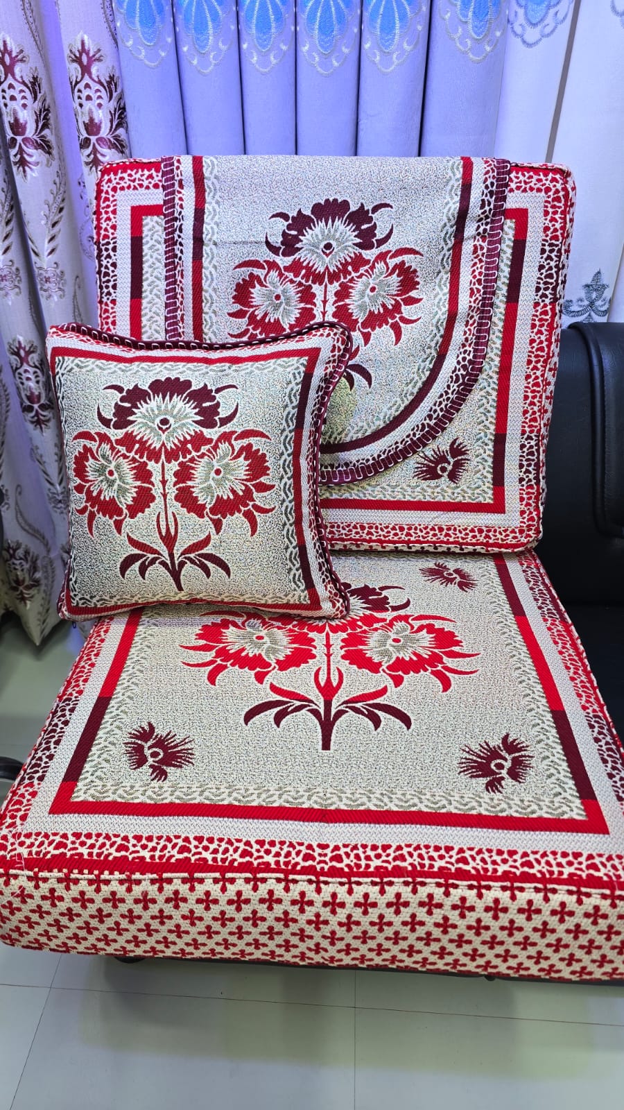 Sofa Cover+ Foam Combo
