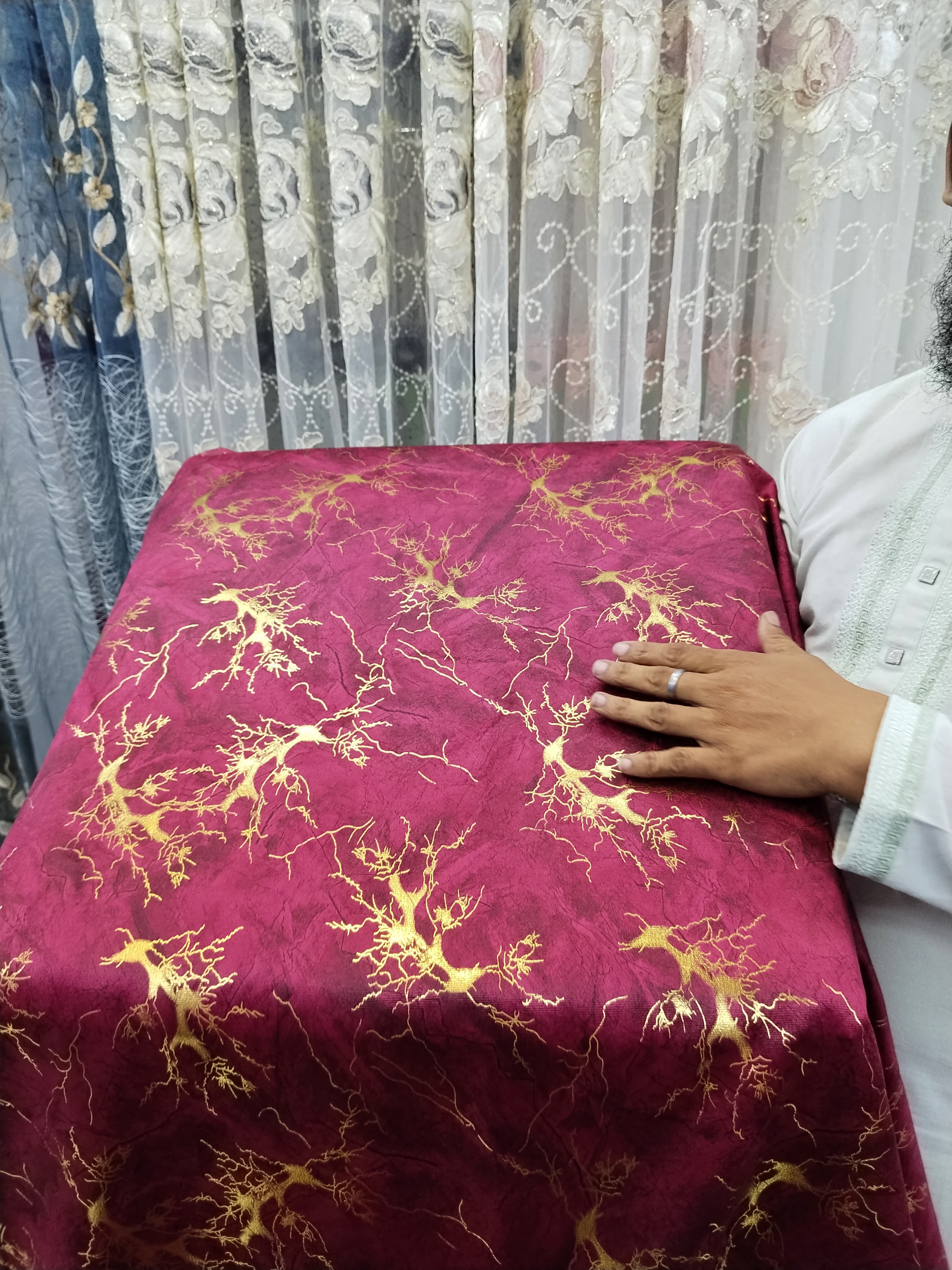 Matalik Belvet Sofa Cover